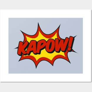 Kapow! Comic Effect Posters and Art